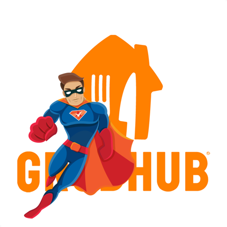 Grubhub logo - Deactivation support service for Grubhub delivery drivers